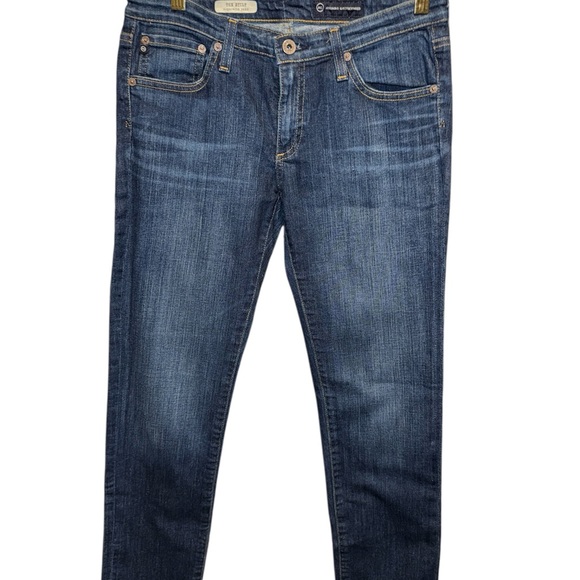 Ag Adriano Goldschmied Denim - AG Adriano Goldschmied the Stilt cigarette Women’s Skinny Jeans Blue Denim 29 R